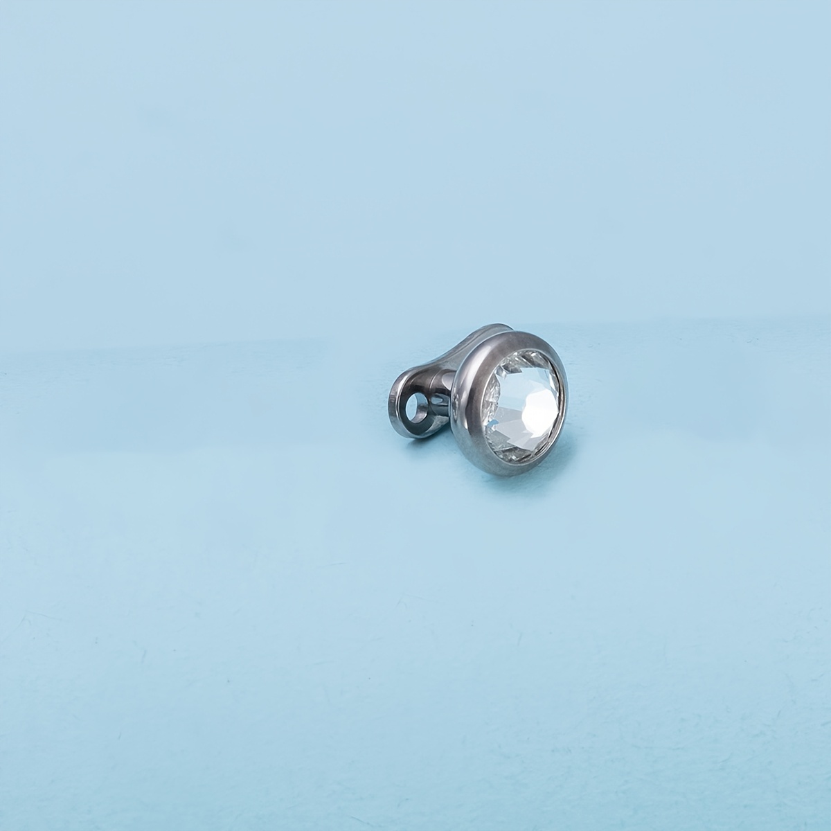 G23 Titanium Dermal Piercings with Synthetic Zirconia